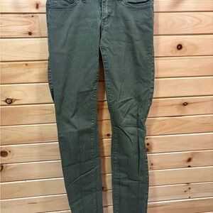 Prana Forest Green Women's Skinny Jeans